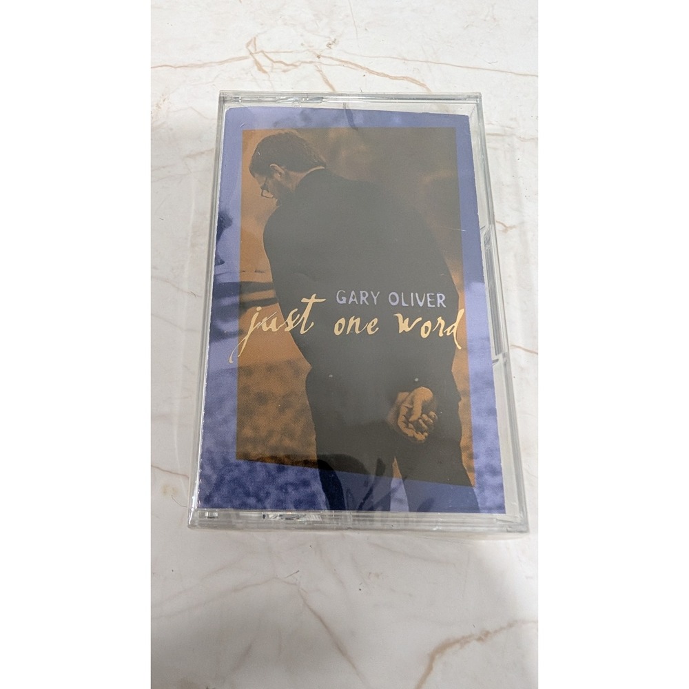 Gary Oliver Just One Word Cassette Tape 1998 Live Worship Gospel